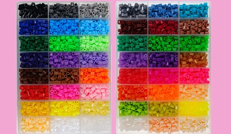 Kit complet — 9 600 perles · 48 couleurs
